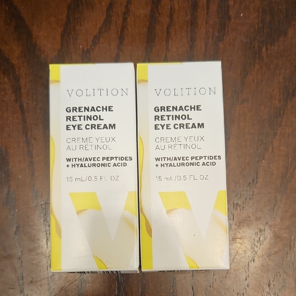 Grenache Retinol Eye Cream - White and Yellow